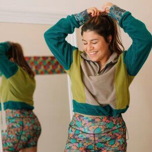 Youer Chill Top Fleece, Grounded, Medium